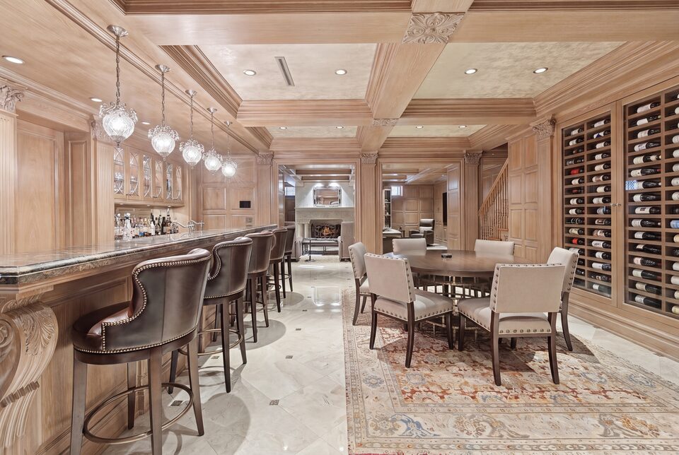 The Bar and Wine Room — Dearborn Flax
