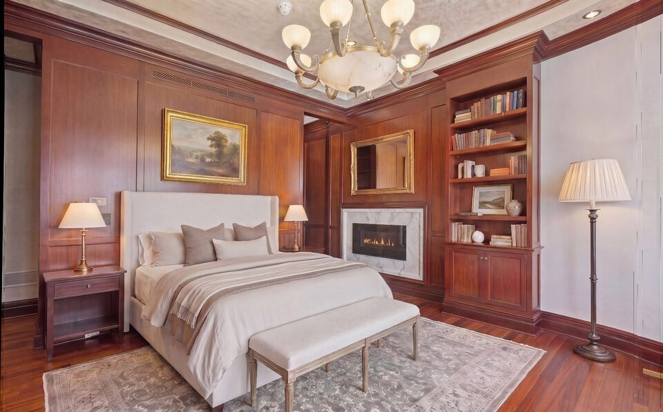 The Office staged as a bedroom